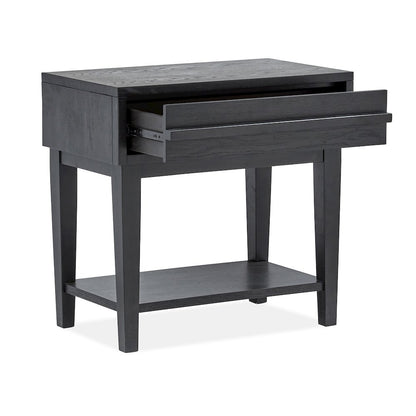Lindon Belgian Wheat And Coffee Bean Open Nightstand