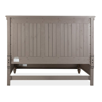 Lancaster Dovetail Grey King Panel Bed
