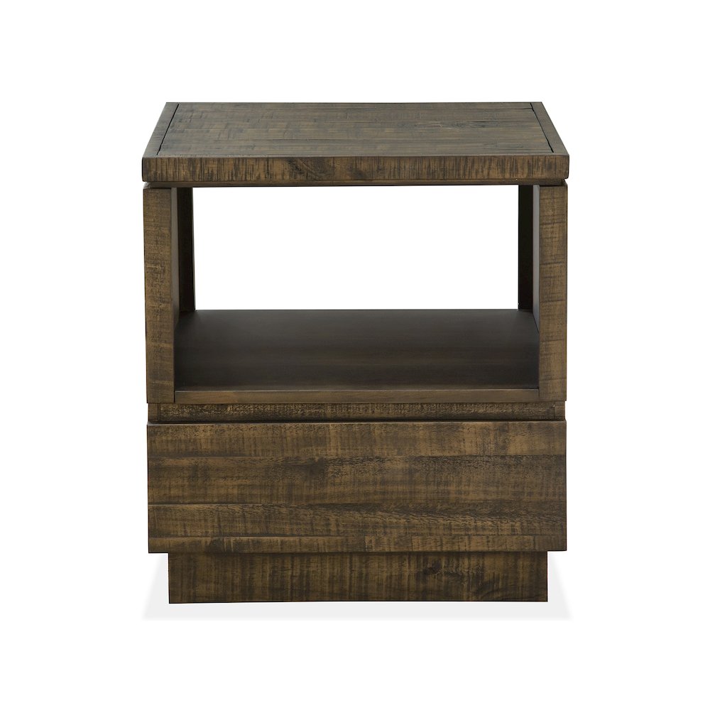 Baisden Tobacco Rectangular End Table