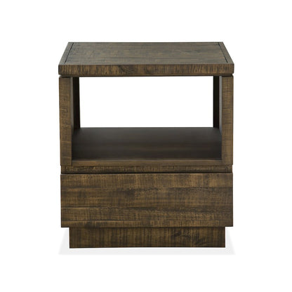 Baisden Tobacco Rectangular End Table