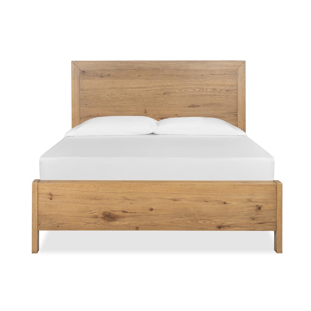 Davenport Rustic Caramel Queen Panel Bed