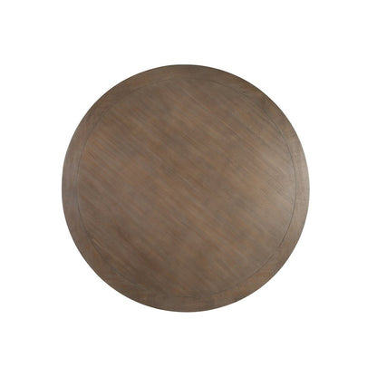 Paxton Place Dovetail Grey 52" Round Dining Table