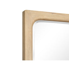 Somerset Butternut Landscape Mirror