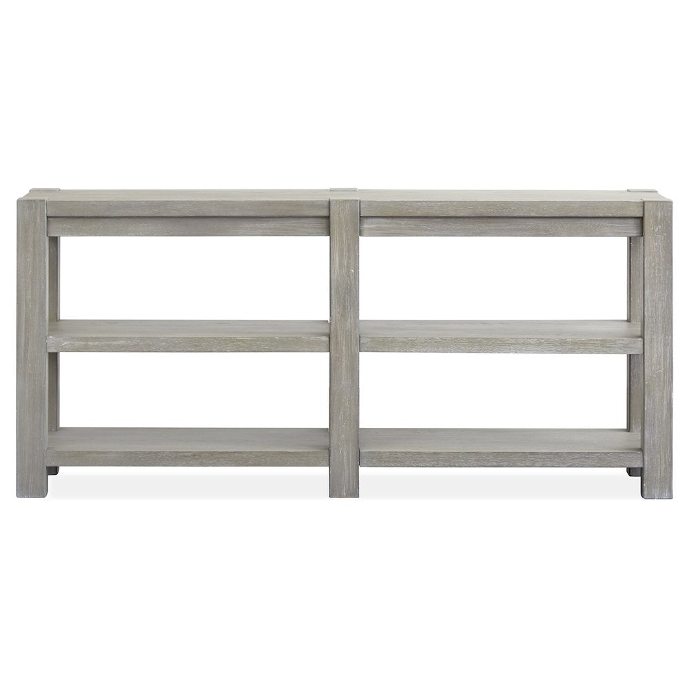 Burgess Calico Grey Rectangular Sofa Table