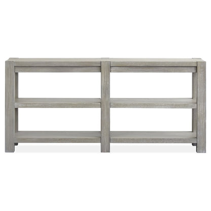 Burgess Calico Grey Rectangular Sofa Table
