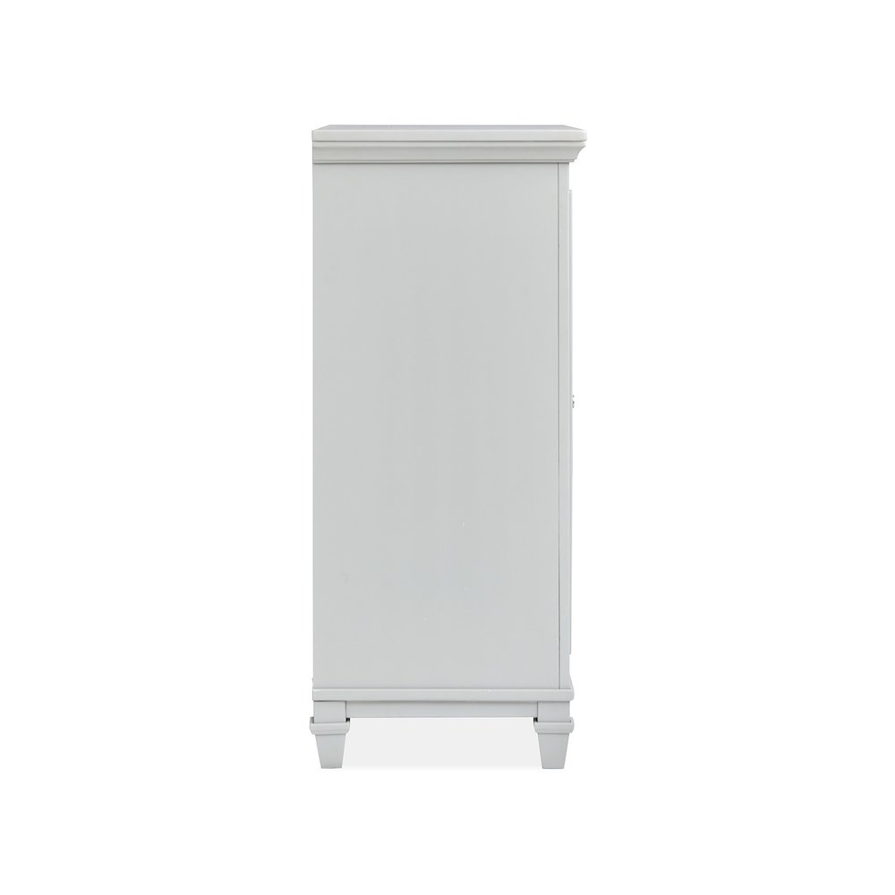 Charleston Harbor Gray Grey Door Chest
