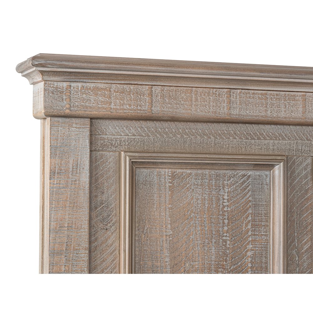 Lancaster Dovetail Grey Queen Panel Bed