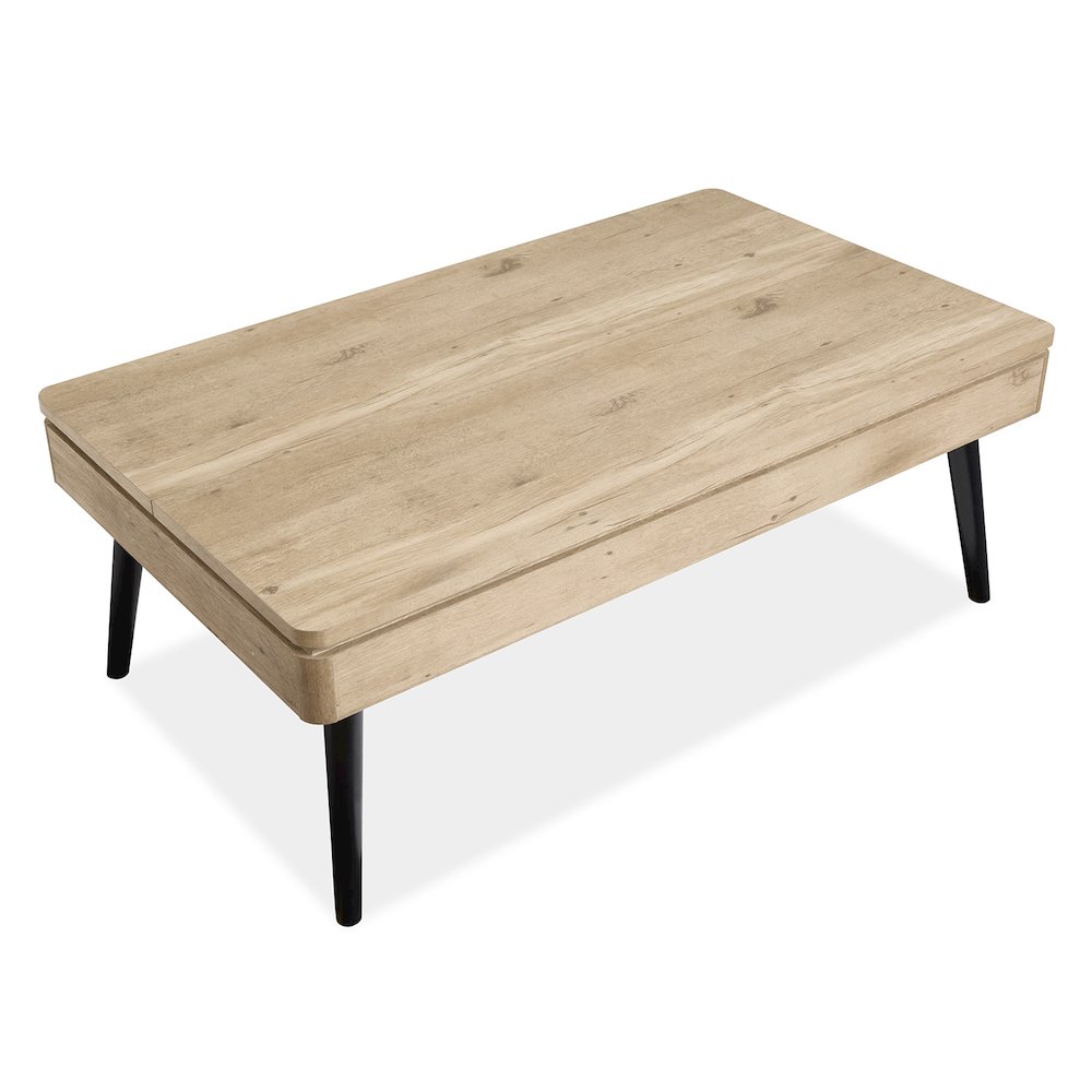 Fletcher Driftwood Lift Top Storage Cocktail Table