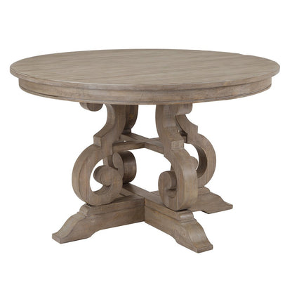 Tinley Park Dove Tail Grey 48" Round Dining Table