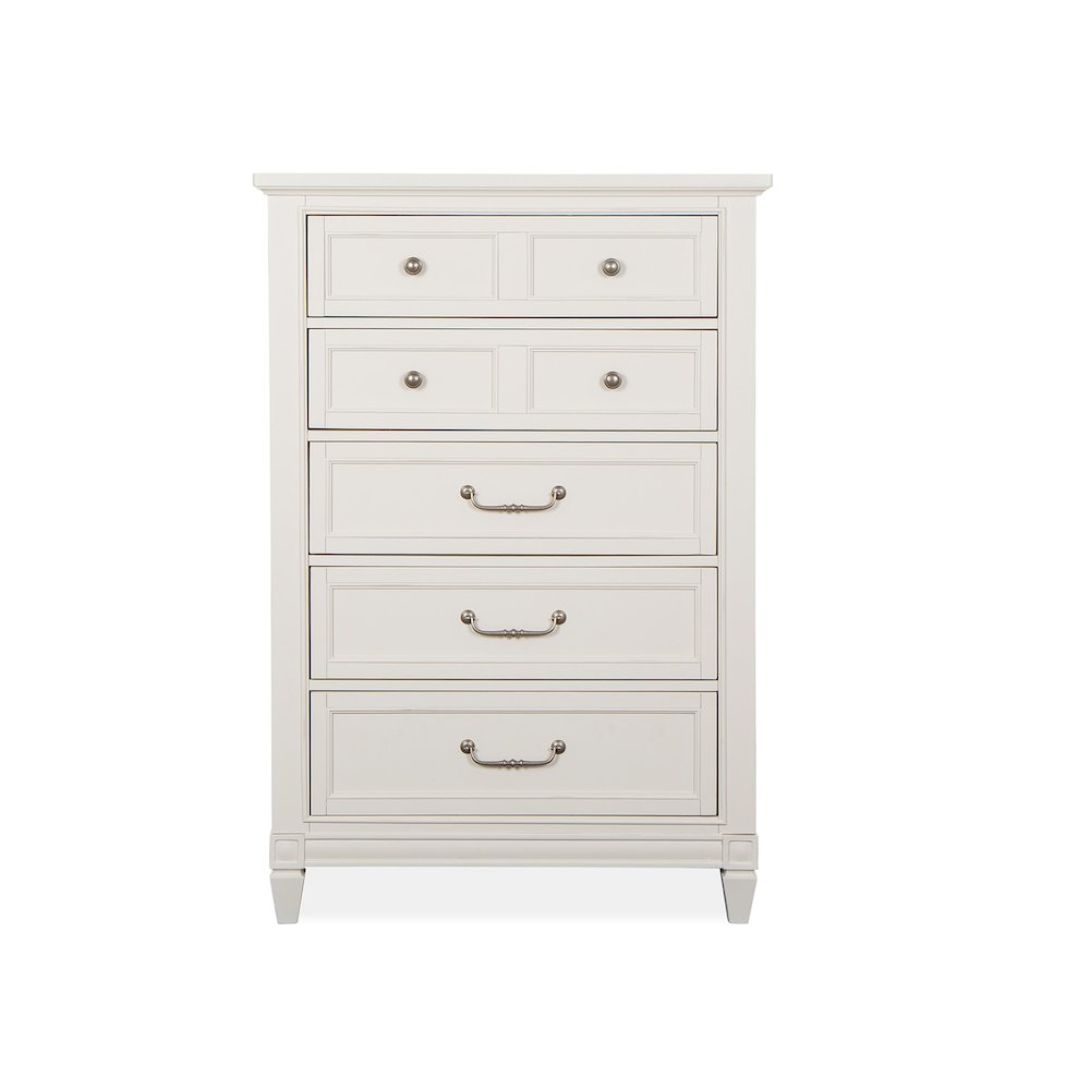 Willowbrook Egg Shell White With Slight Rub Through Drawer Chest