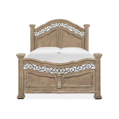 Marisol Fawn Queen Panel Bed