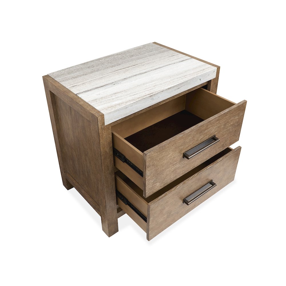 Plum Creek Sierra Brown Drawer Nightstand