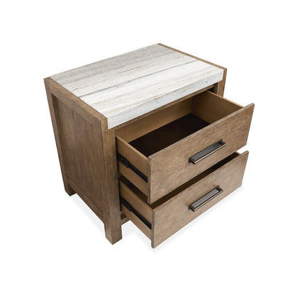 Plum Creek Sierra Brown Drawer Nightstand