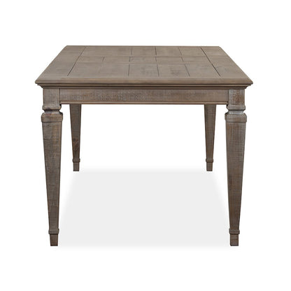 Lancaster Dovetail Grey Extendable Rectangular Dining Table