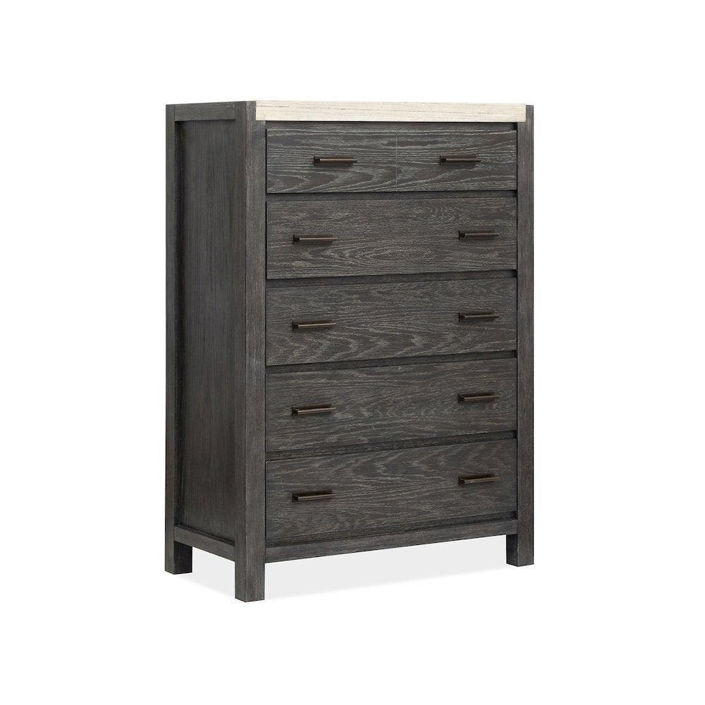 Plum Creek Ravenwood Black Drawer Chest