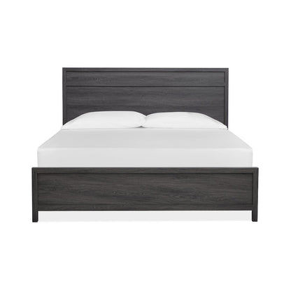 Merrifield Raisin Black Queen Panel Bed