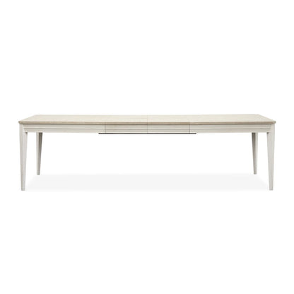 Echo Isles Sea Pearl And Driftwood Extendable Rectangular Dining Table