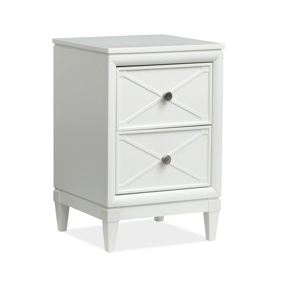 Springhouse Whisper White Drawer Nightstand