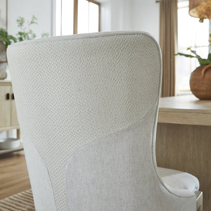 Sunset Cove Sanibel Brown Upholstered Host Chair Two Pack