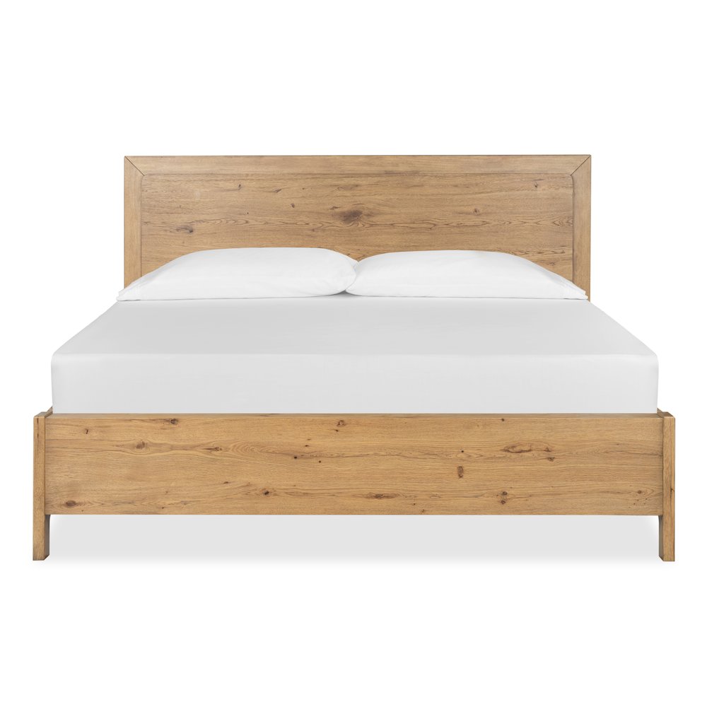 Davenport Rustic Caramel King Panel Bed