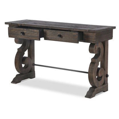 Bellamy Peppercorn Rectangular Sofa Table