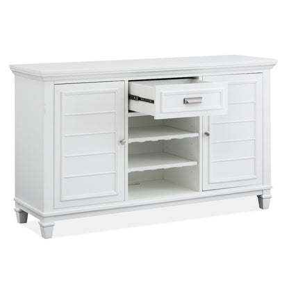 Charleston White Dove White Server