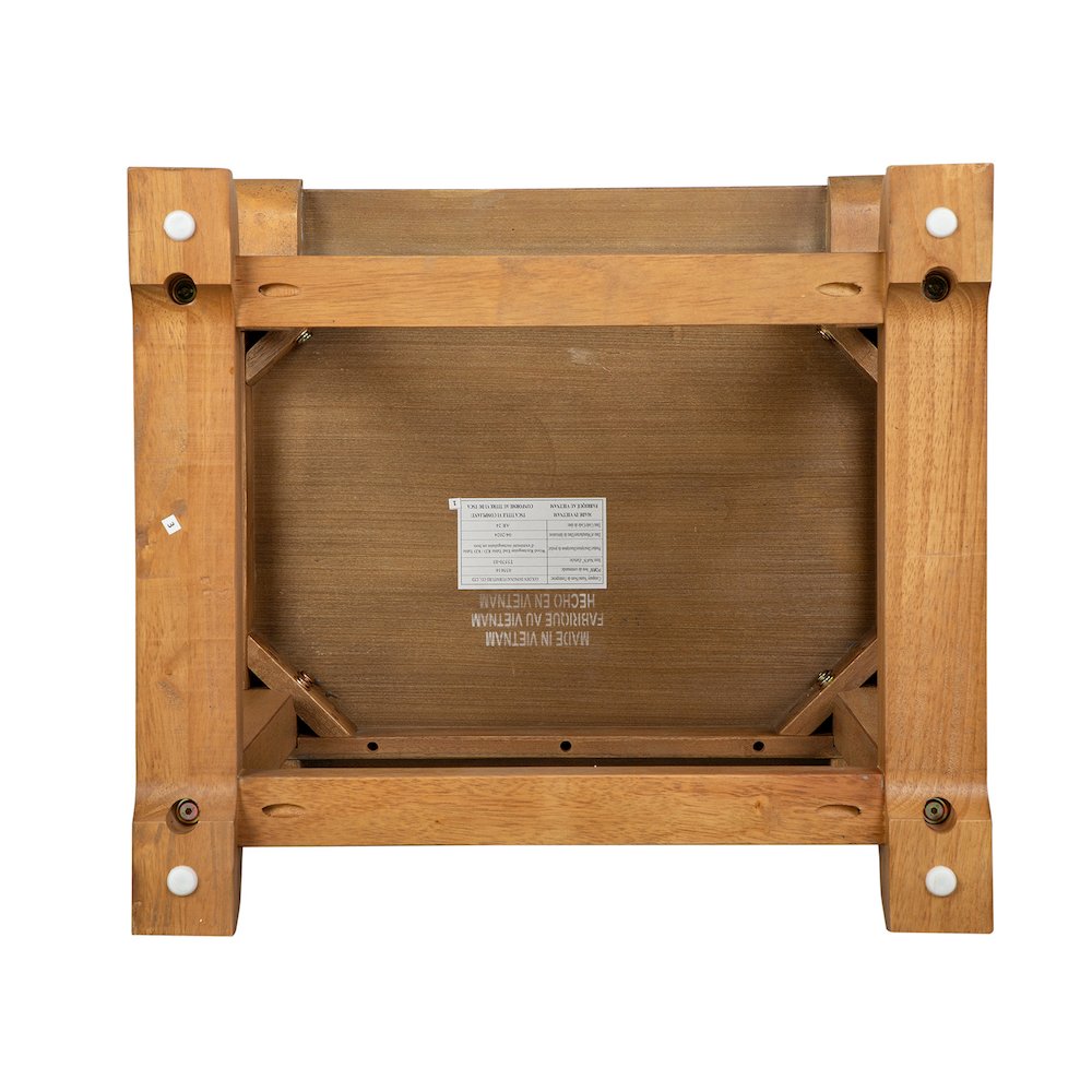 Lindon Belgian Wheat Rectangular End Table
