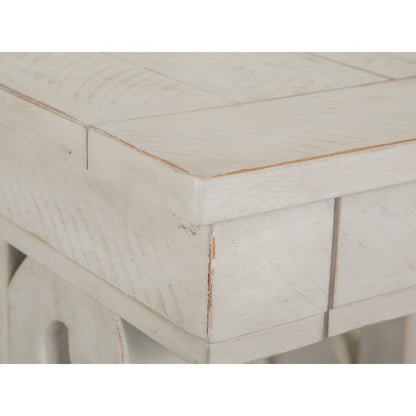 Bronwyn Alabaster Rectangular End Table