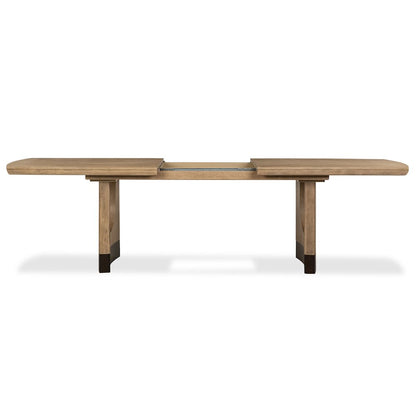 Tristan Swiss Coffee Extendable Trestle Dining Table