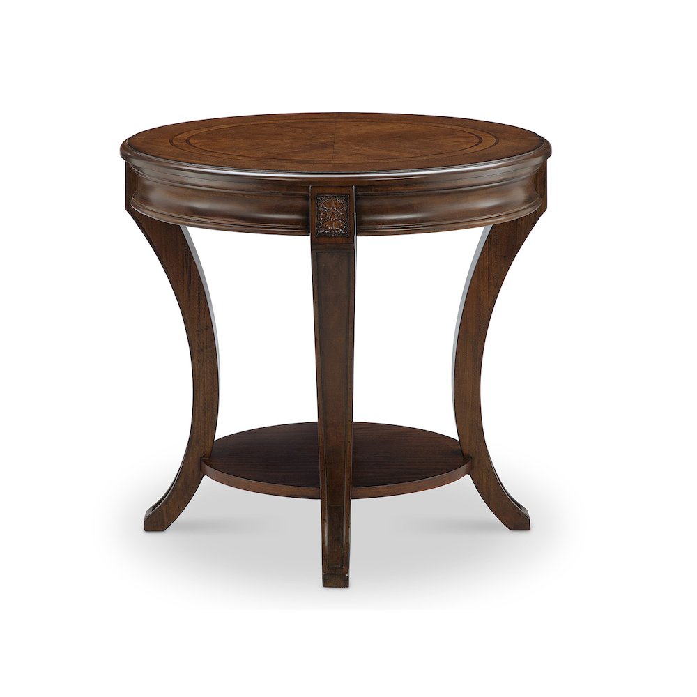 Winslet Cherry Oval End Table