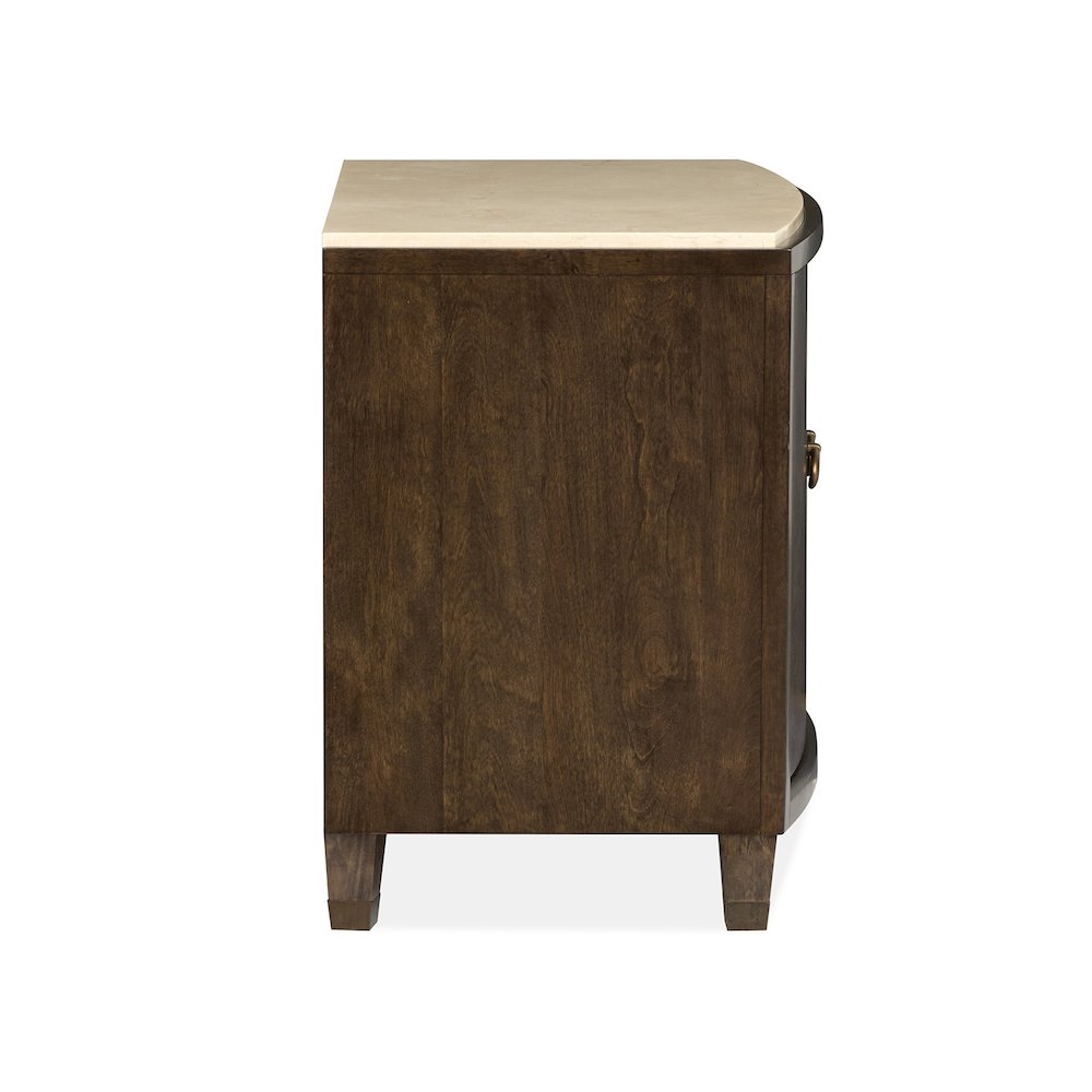 Rowan Espresso Door Nightstand