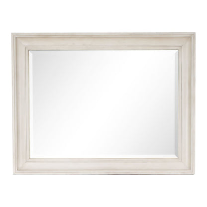Newport Alabaster Drawer Dresser With Landscape Mirror