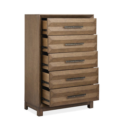 Callisto Bourbon Brown Drawer Chest