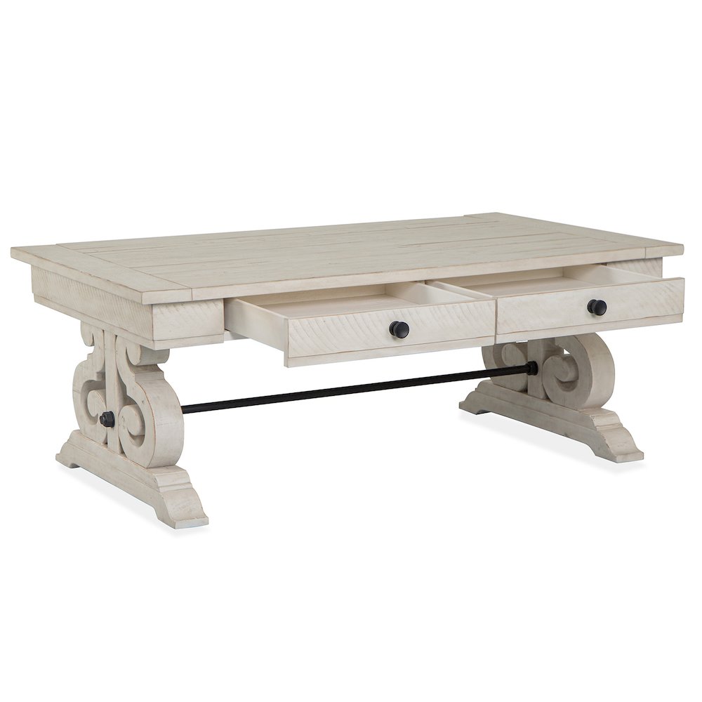 Bronwyn Alabaster Rectangular Cocktail Table