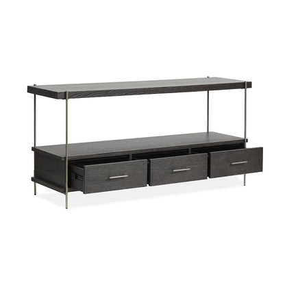 Spencer Dark Briarsmoke Rectangular Sofa Table