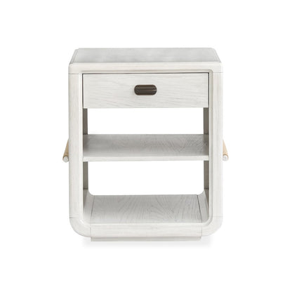 Sunset Cove Moonlight Pearl Chairside End Table