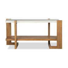 Carrington Honey Wheat Rectangular Sofa Table