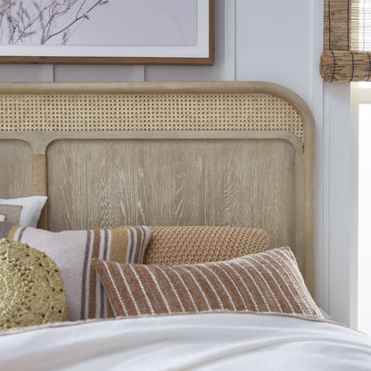 Sunset Cove Sanibel Brown Queen Panel Bed