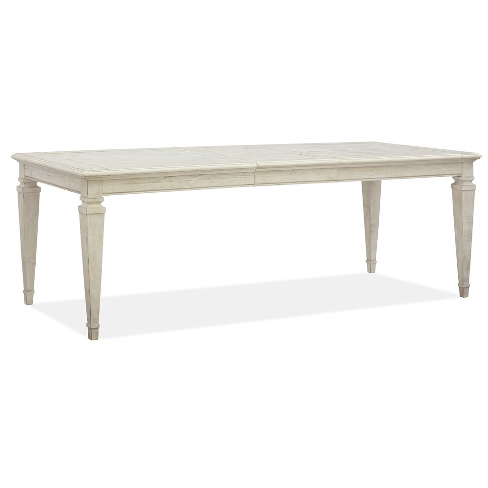 Newport Alabaster Extendable Rectangular Dining Table
