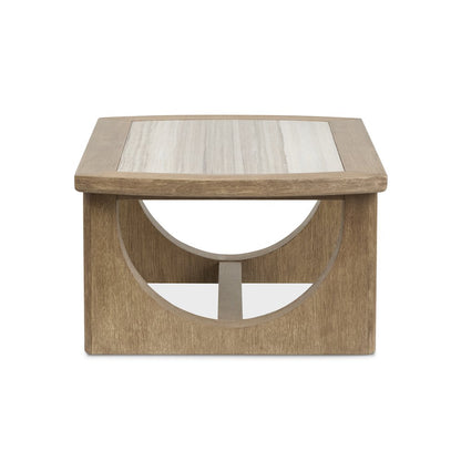 Bradford Riverbed Beige Rectangular Cocktail Table