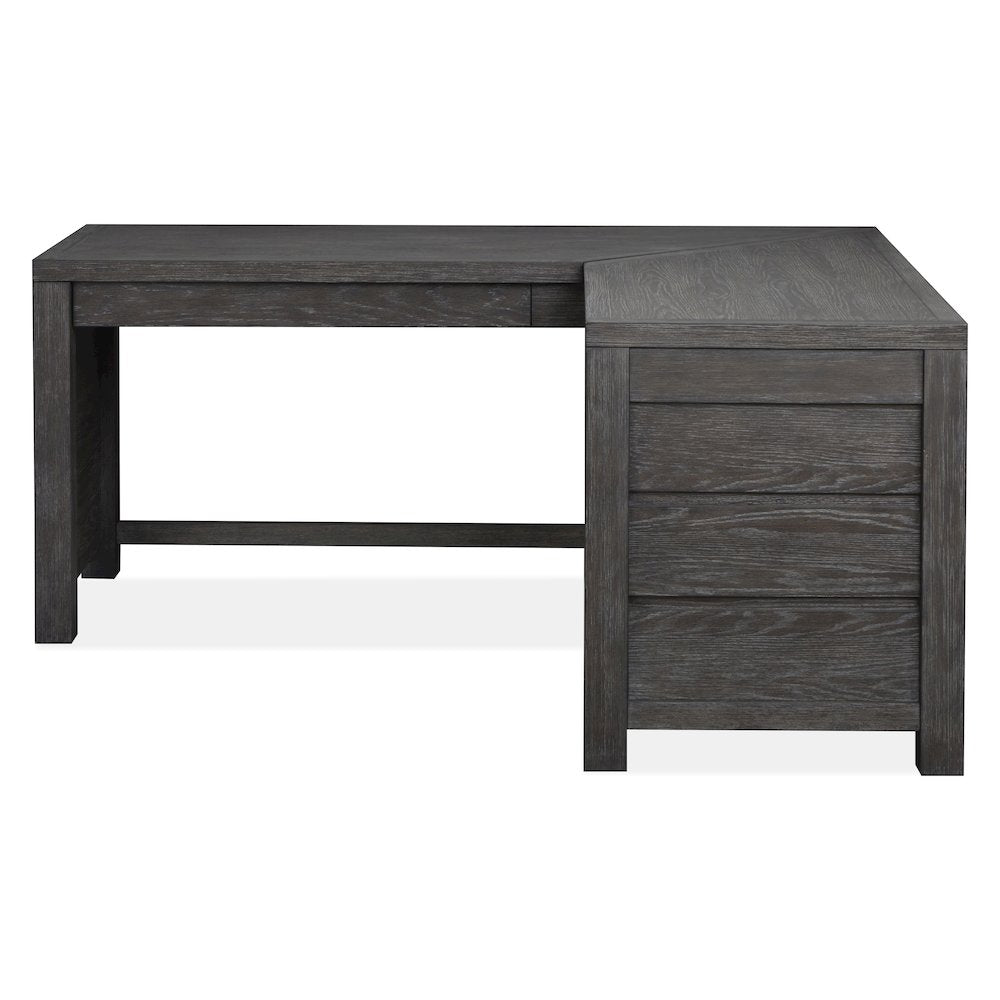 Plum Creek Ravenwood Black L-Desk