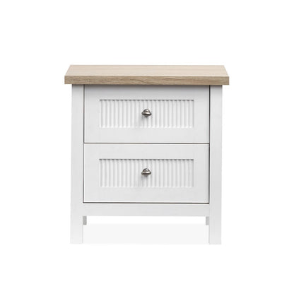 Windmill Harbour White Whisp And Sand Drawer Nightstand