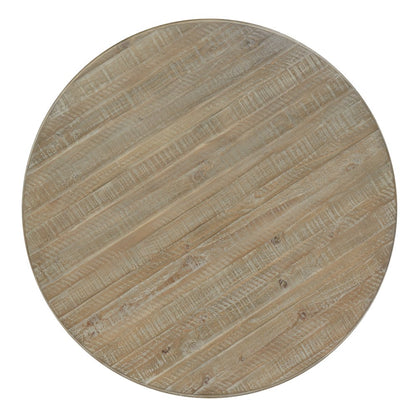 Tinley Park Dove Tail Grey Round Cocktail Table