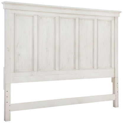 Newport Alabaster King Panel Bed