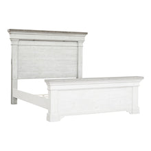 Samuel Lawrence Valley Ridge Distressed White Queen Panel Headboard