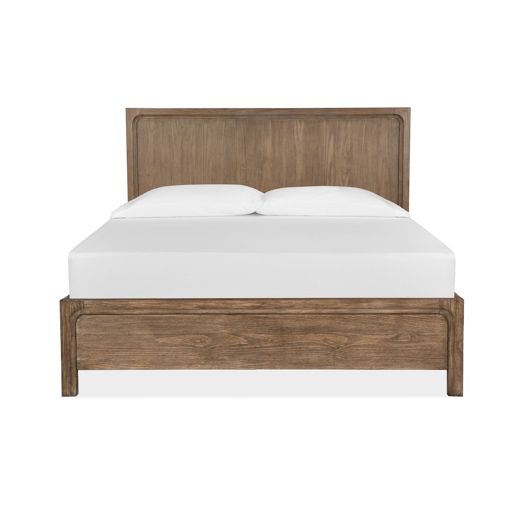 Westbourne Dark Umber Queen Panel Bed