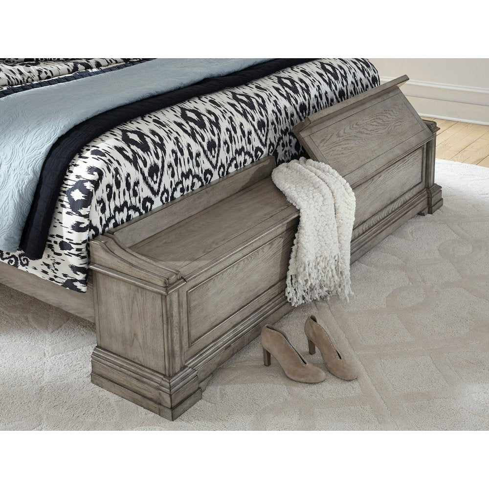 Pulaski Madison Ridge Heritage Taupe Queen Panel Bed