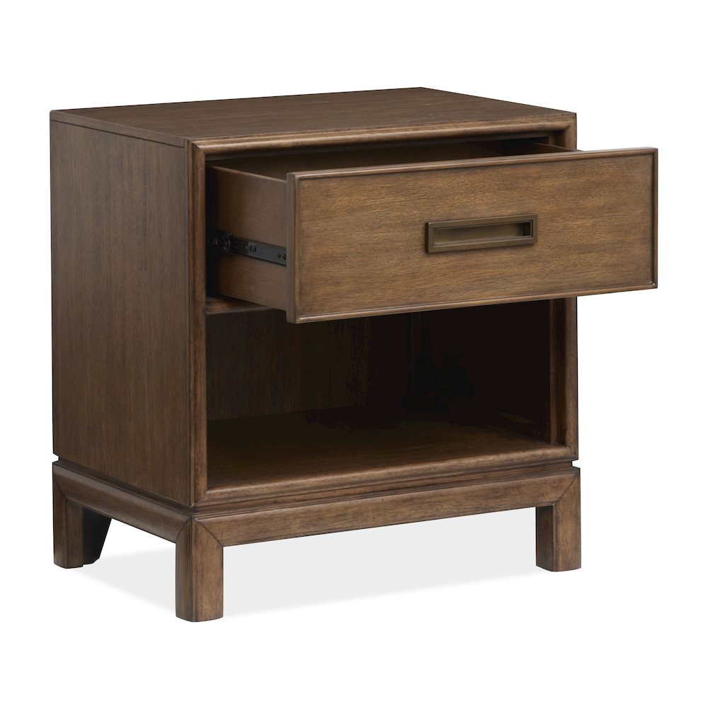 Ridgefield Russet Open Nightstand