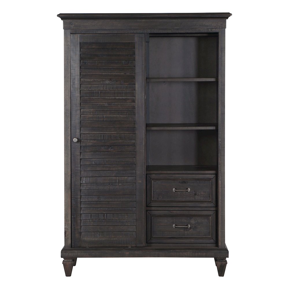Calistoga Weathered Charcoal Gentleman'S Chest