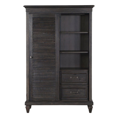 Calistoga Weathered Charcoal Gentleman'S Chest